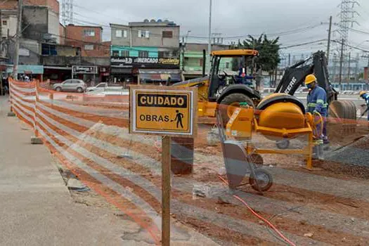 Santo André realiza obras para revitalizar praça no Núcleo dos Ciganos, no Jardim Utinga