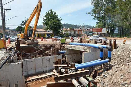 São Bernardo retoma última etapa da canalização do córrego Capuava