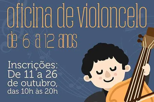 Escola Municipal de Música abre inscrições para Oficina de Violoncelo