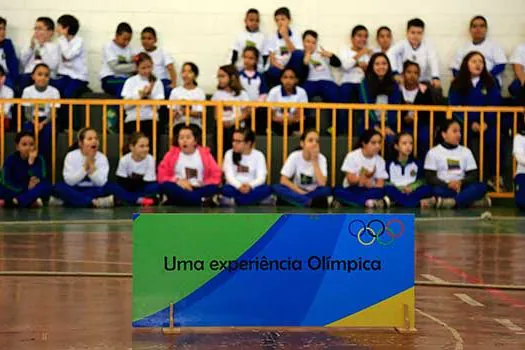 Educação de São Caetano entra no clima das Olimpíadas