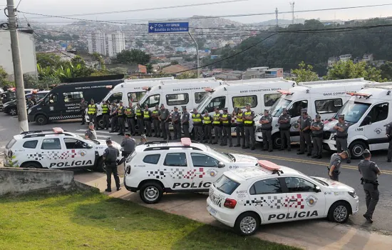 Santo André realiza ação integrada de combate à criminalidade