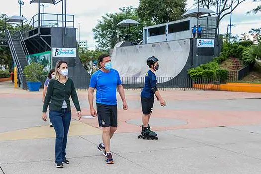 Prefeito Orlando Morando prestigia reabertura do Parque da Juventude