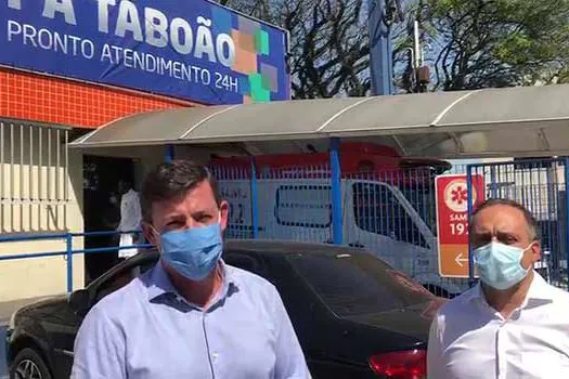 Em São Bernardo, prefeito Orlando Morando vistoria Pronto Atendimento do Taboão