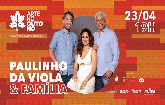 Paulinho da Viola & Família se apresentam neste fim de semana