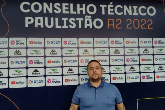 Vice do Azulão participa do arbitral do Paulistão A2 de 2022