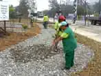 Ouro Fino recebe trabalho de jardinagem e paisagismo