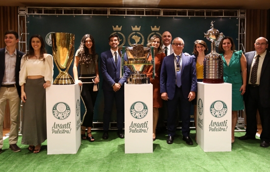 Palmeiras vai festejar os 107 anos com a inauguração da sala de troféus