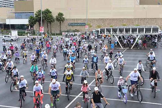 ParkShoppingSãoCaetano promove o passeio ciclístico “Movimento Pedale”