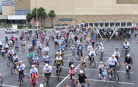 ParkShoppingSãoCaetano promove o passeio ciclístico “Movimento Pedale”