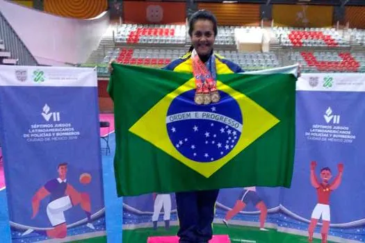 GCM de São Caetano conquista medalhas nos Jogos Latino-Americanos de Polícias e Bombeiros