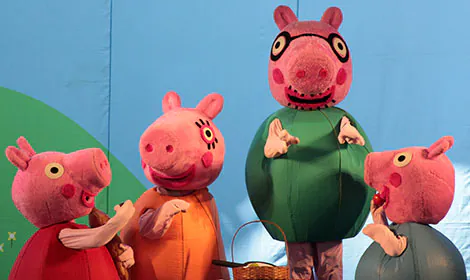 Peppa Pig no Teatro Municipal de Ribeirão Pires