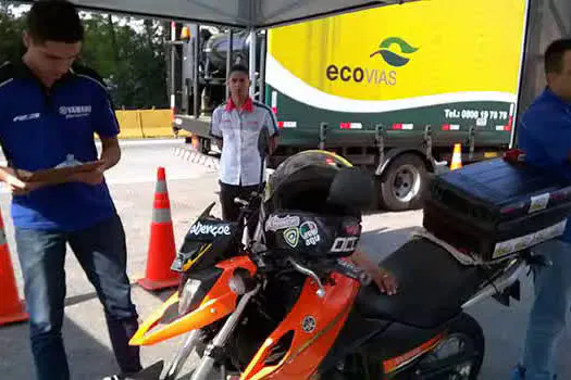 Maio Amarelo: Ecovias realiza ações para ciclistas e caminhoneiros