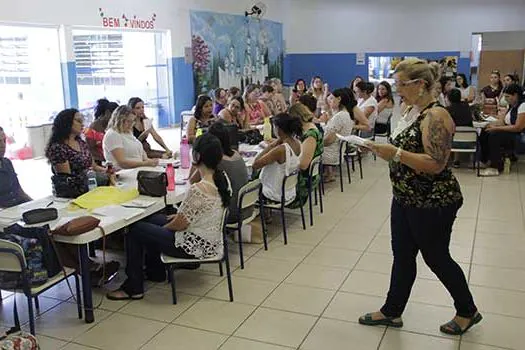 Professores de Ribeirão Pires participam de planejamento escolar