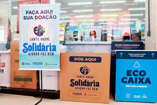 Santo André Solidária amplia locais para receber doações