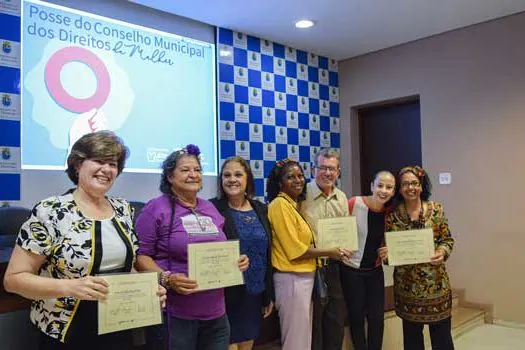 Conselheiras de Direitos da Mulher de Diadema tomam posse