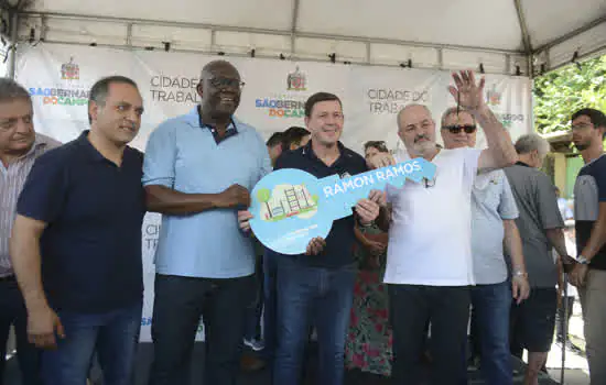 Prefeito Orlando Morando entrega Praça-Parque Ramon Ramos na Vila Helena