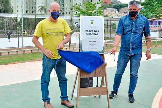 Prefeitura de Santo André entrega nova Praça das Crianças