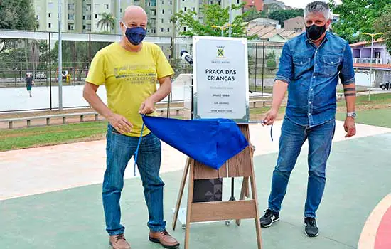 Prefeitura de Santo André entrega nova Praça das Crianças