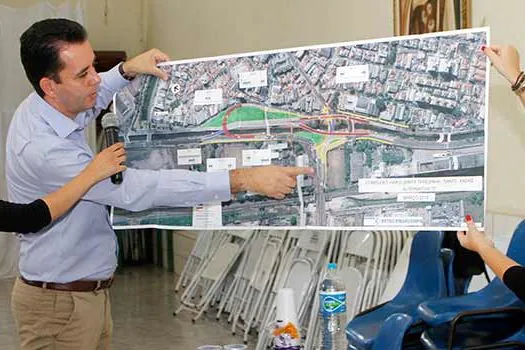 Santo André assina contrato para elaboração de projetos do Complexo Viário Santa Teresinha