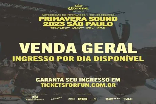 Primavera Sound São Paulo inicia venda geral de ingressos DIA