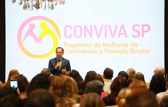 Conviva SP vai combater violência e melhorar convivência nas escolas estaduais de SP