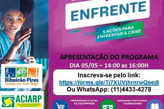 Sebrae promove programa de enfrentamento à crise da COVID-19 em Ribeirão Pires