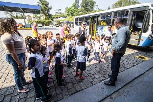 Alunos de Ribeirão Pires participam de projetos de educação no trânsito