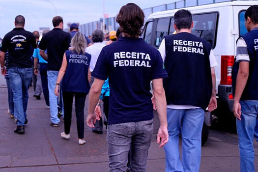 Protestos dos auditores da Receita Federal