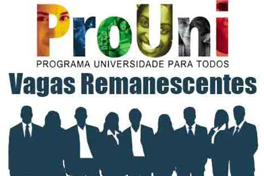 Começam inscrições para bolsas remanescentes do Prouni