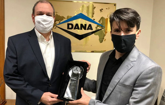 Dana conquista novamente Prêmio Master of Quality da Mercedes-Benz no México