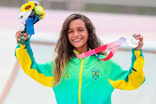 Rayssa Leal, a “Fadinha” do Skate faz história e conquista a prata nos Jogos de Tóquio