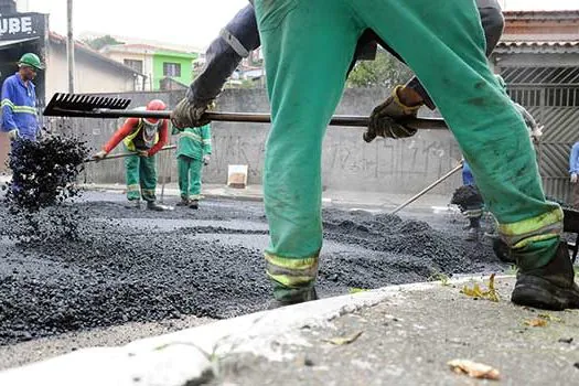 Diadema recapeou mais de 122 mil m2 de vias públicas nos últimos seis meses