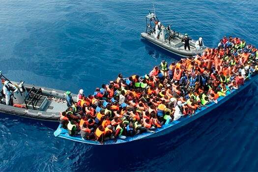 2.484 imigrantes e refugiados morreram no Mediterrâneo