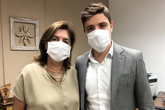 Thiago Auricchio se reúne com Dra. Regina Maura e conhece novos projetos para a FUABC