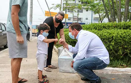 Orlando Morando visita o Riacho Grande