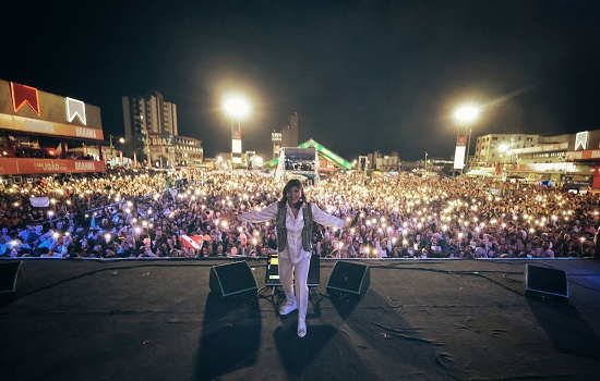 Roberta Miranda emociona público em Campina Grande