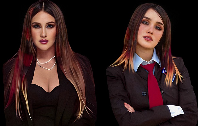 Dulce María surge como a personagem em campanha publicitária com RBD