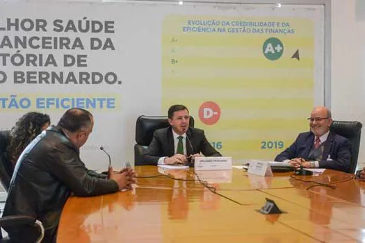 São Bernardo é o melhor município em gestão fiscal do Grande ABC