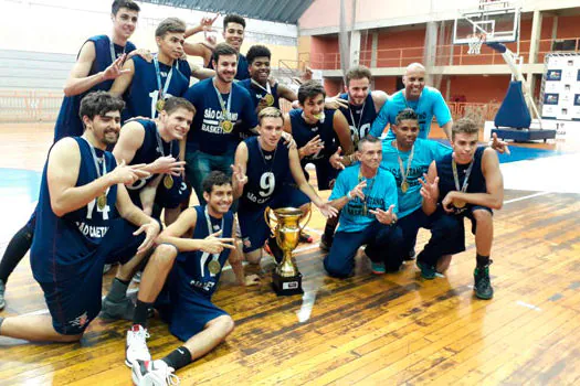 Basquete Sub-21 é campeão e leva São Caetano ao 3º lugar geral nos Jogos