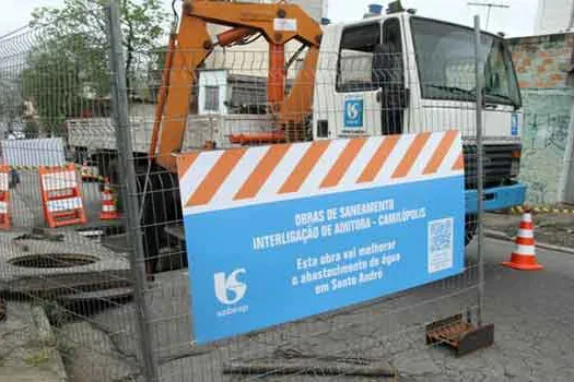 Boa causa: SABESP interromperá serviço de água em Santo André nesta terça-feira