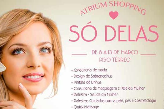 Atrium Shopping abre espaço dedicado à saúde e beleza da mulher