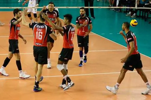 SUPERLIGA MASCULINA 19/20: Sesi-SP e Vôlei UM Itapetininga concluem a quarta rodada