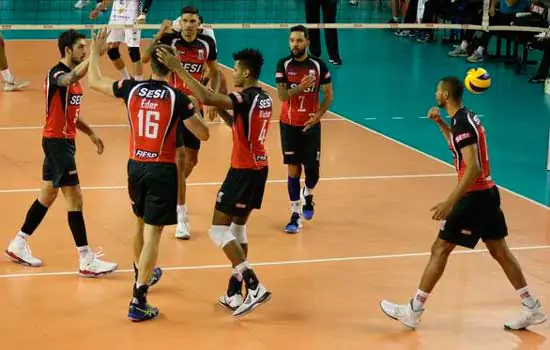 SUPERLIGA MASCULINA 19/20: Sesi-SP e Vôlei UM Itapetininga concluem a quarta rodada