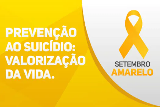 Setembro Amarelo: sensibilizar e conscientizar a população sobre prevenção ao suicídio