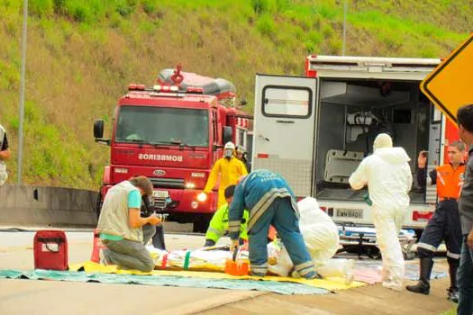 SPMAR e Ecopistas realizarão simulado de acidente com produto perigoso dia 5/12