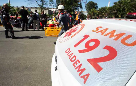 Tentativa de assalto e acidente de trânsito param Avenida Papaiz para I Simulado do SAMU