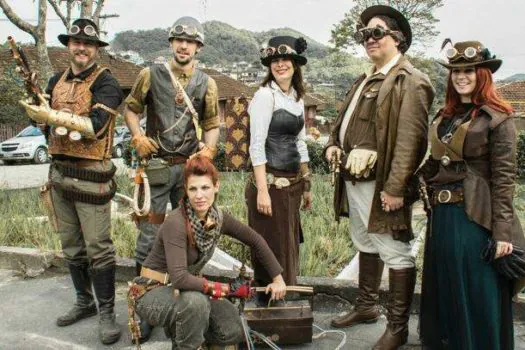 Paranapiacaba reúne entusiastas do steampunk neste fim de semana