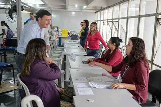 Prefeitura de São Bernardo acolhe 1.400 famílias na Subprefeitura do Rudge Ramos