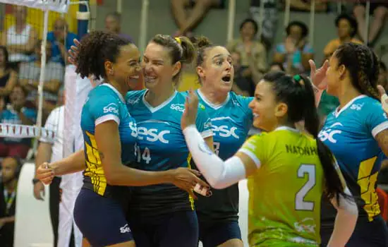 Superliga Feminina 19/20: Sesc RJ vence Flamengo e segue invicto