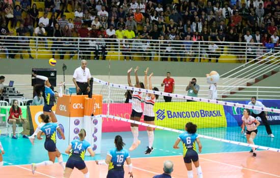 Superliga Feminina: 19/20: Sesc RJ vence São Paulo/Barueri e mantém a invencibilidade